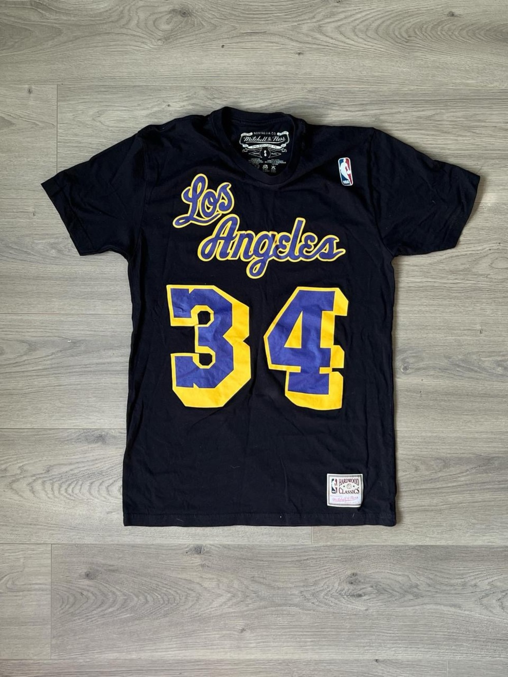 Mitchell & Ness Black Shaq LA Lakers Shirt